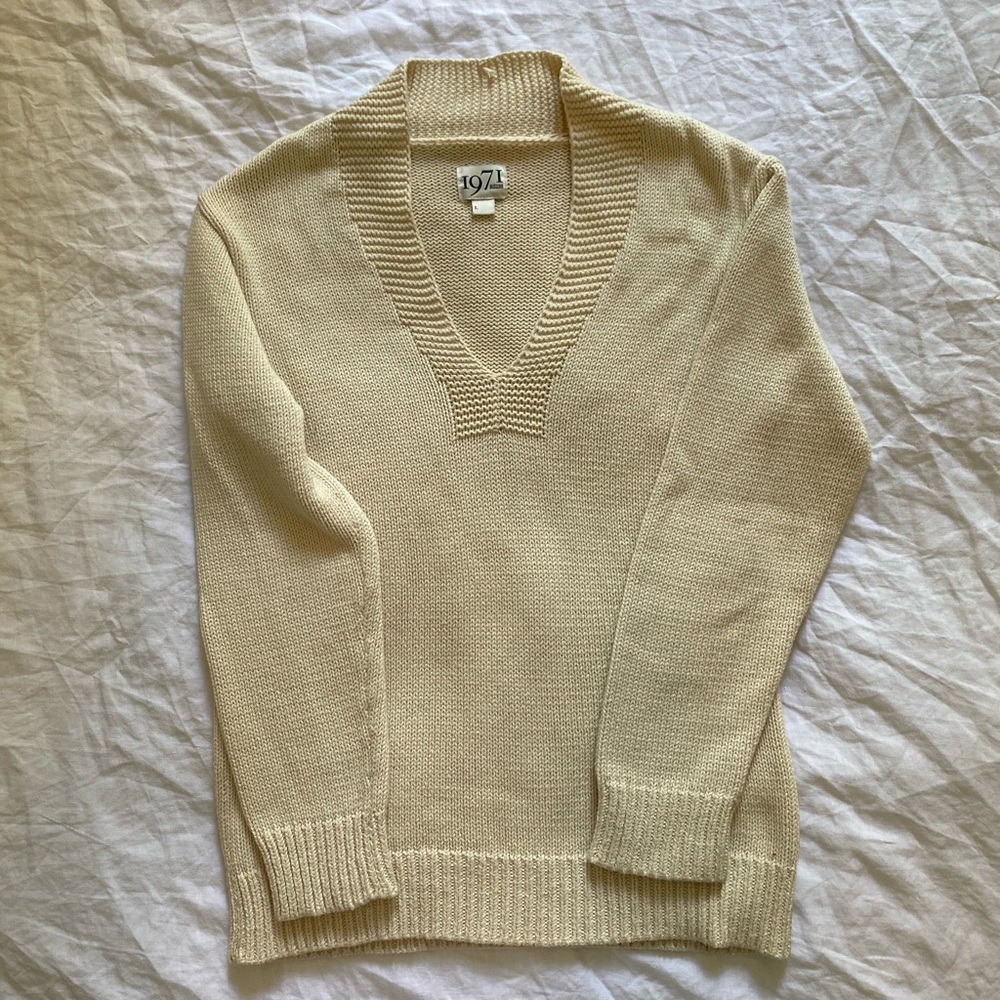 V Neck Jumper Reiss